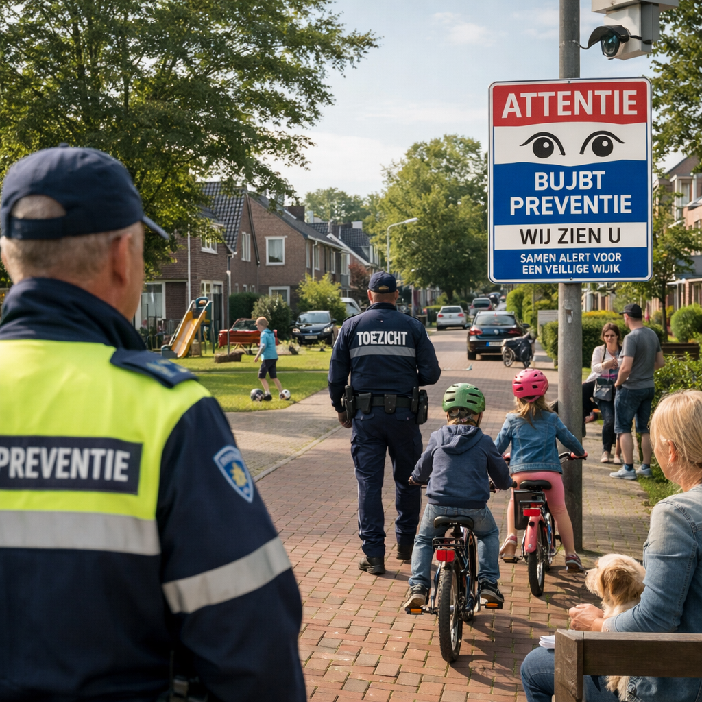 Hoe veilig voelt u zich in uw leefomgeving om te leven te werken en te wonen?